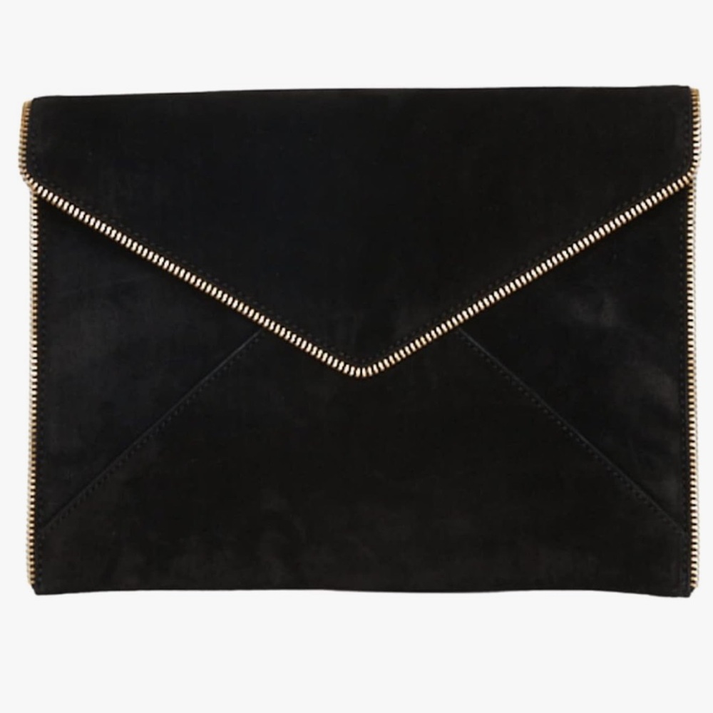 Rebecca Minkoff Leo Envelope Leather Clutch